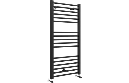 Grada Straight 30mm Ladder Radiator (600x1200x30mm) - Matt Black