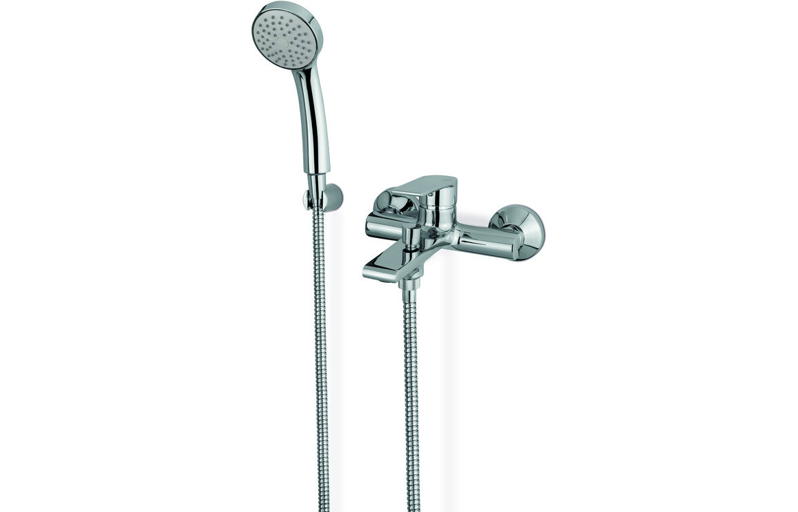 Vema Timea Wall Mounted Bath/Shower Mixer - Chrome