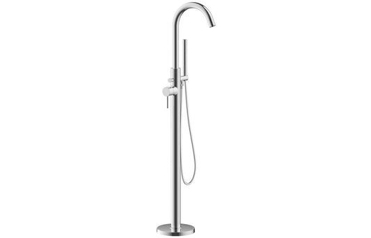 Sopra Floor Standing Bath/Shower Mixer - Chrome