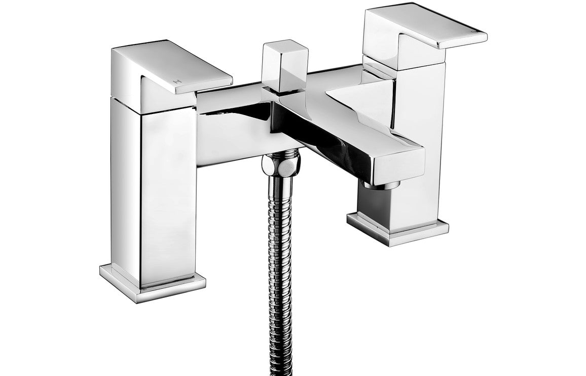 Zacara Bath/Shower Mixer & Shower Kit - Chrome