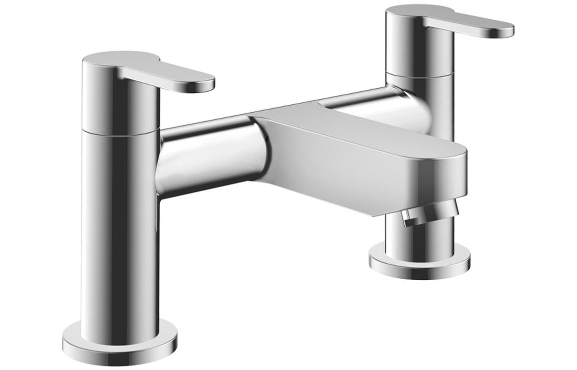 Abano Bath Filler - Chrome