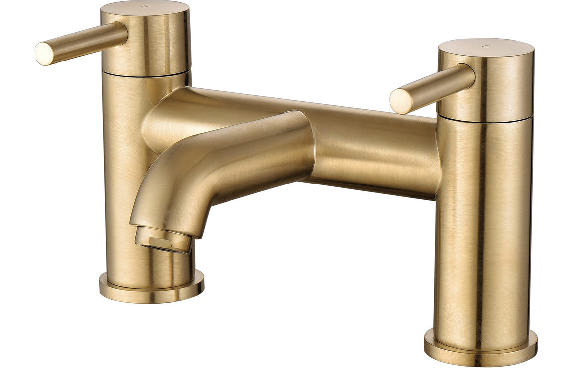 Pescara Bath Filler - Brushed Brass