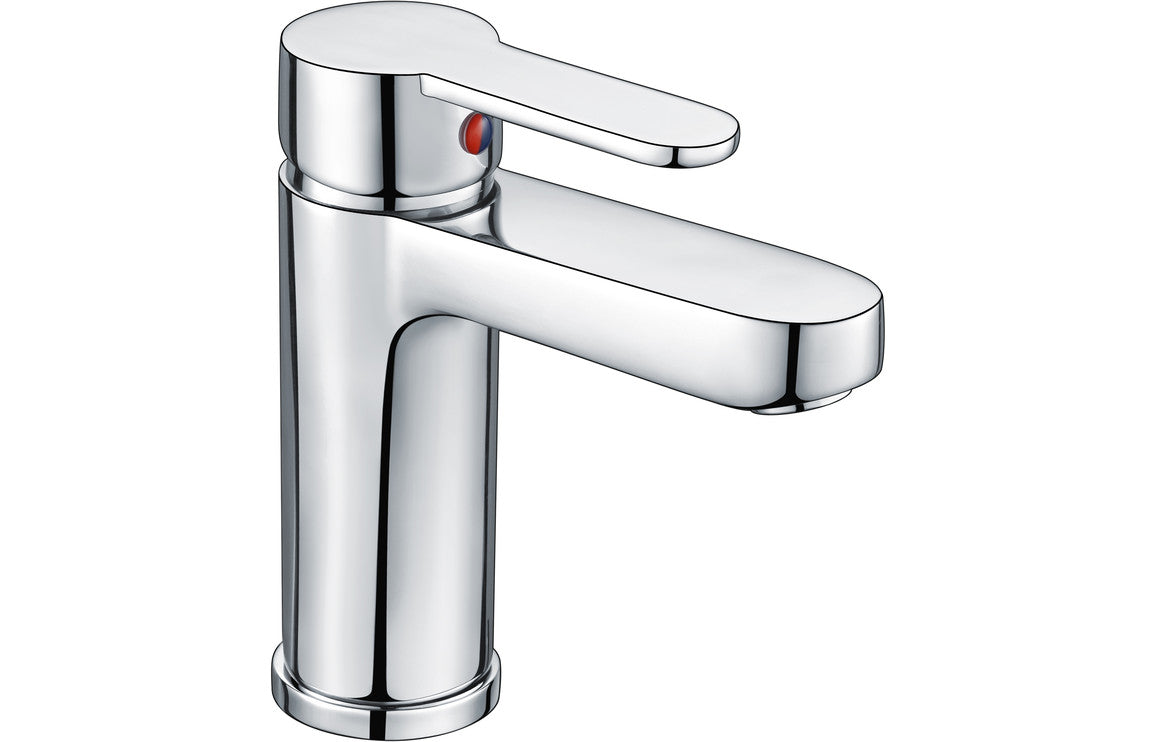 Abano Basin Mixer & Waste - Chrome