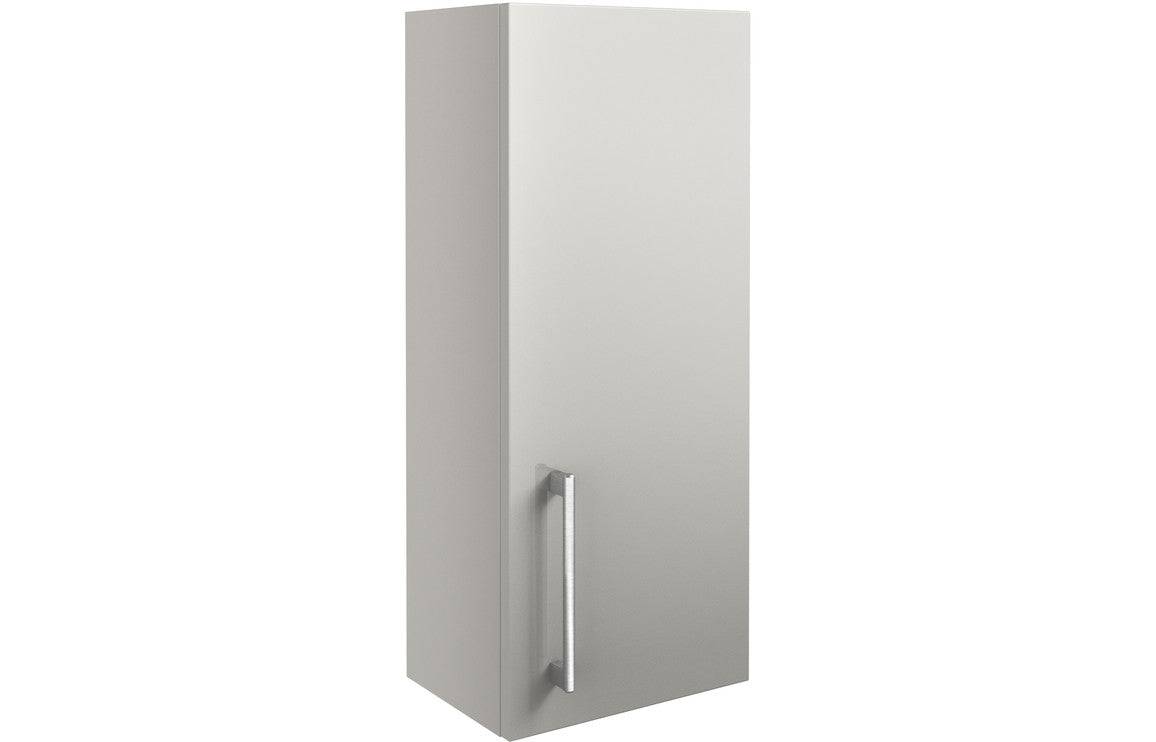 Alba 300mm Wall Unit - Light Grey Gloss