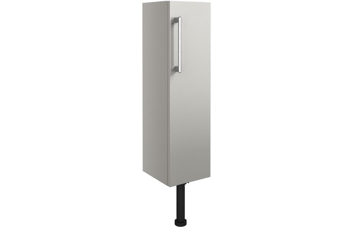 Alba 200mm Slim Base Unit - Light Grey Gloss