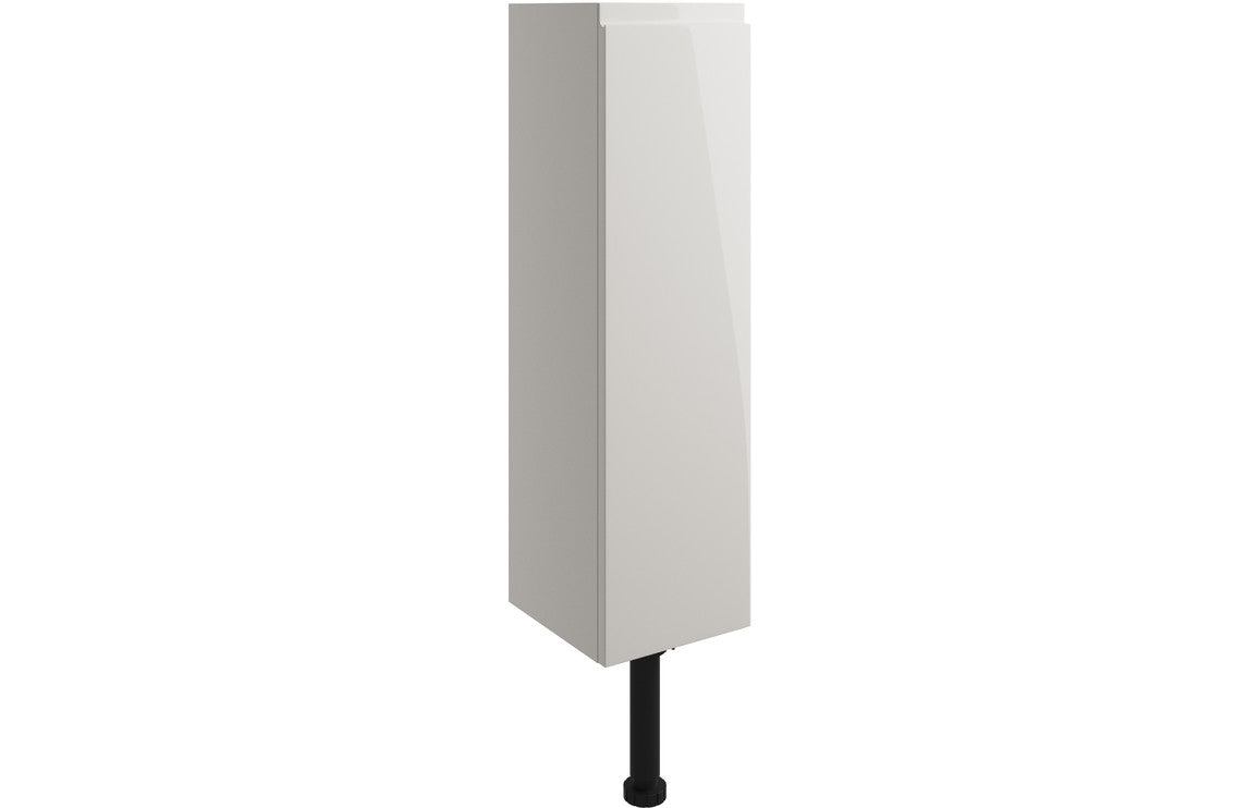 Valesso 200mm Slim Base Unit - Pearl Grey Gloss