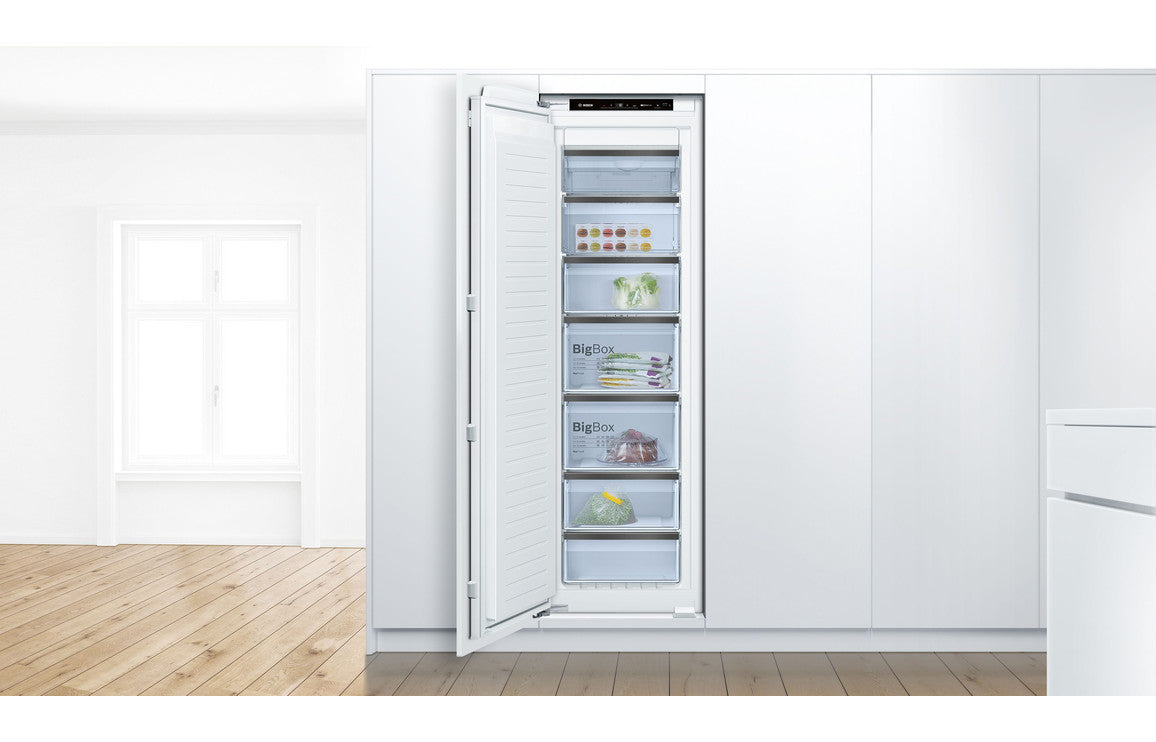 Bosch Series 8 GIN81HCE0G B/I Frost Free Tall Freezer