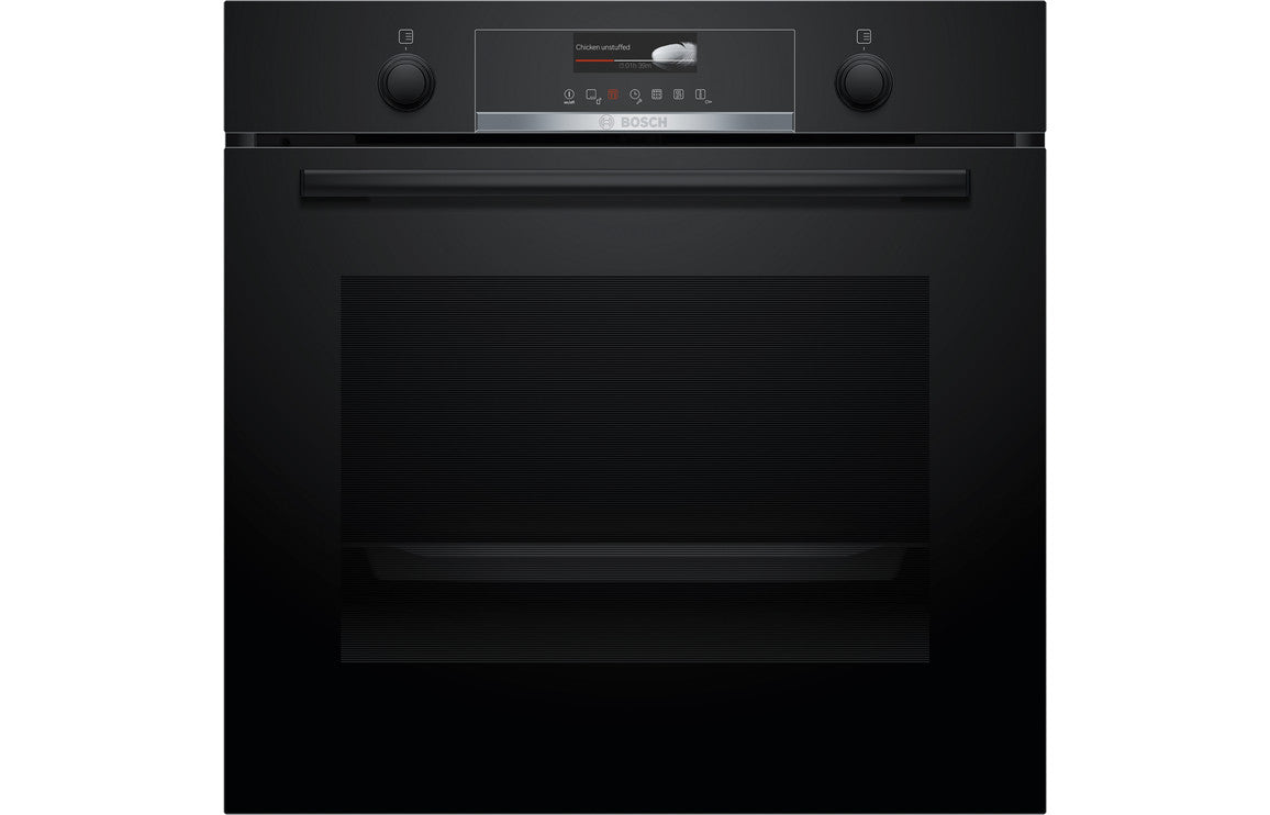 Bosch Series 6 HBG579BB6B Single Pyrolytic Oven - Black