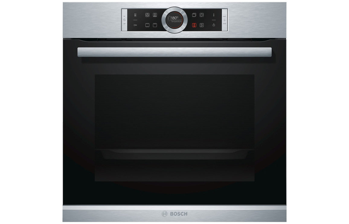 Bosch Series 8 HBG634BS1B Single Electric Oven - St/Steel