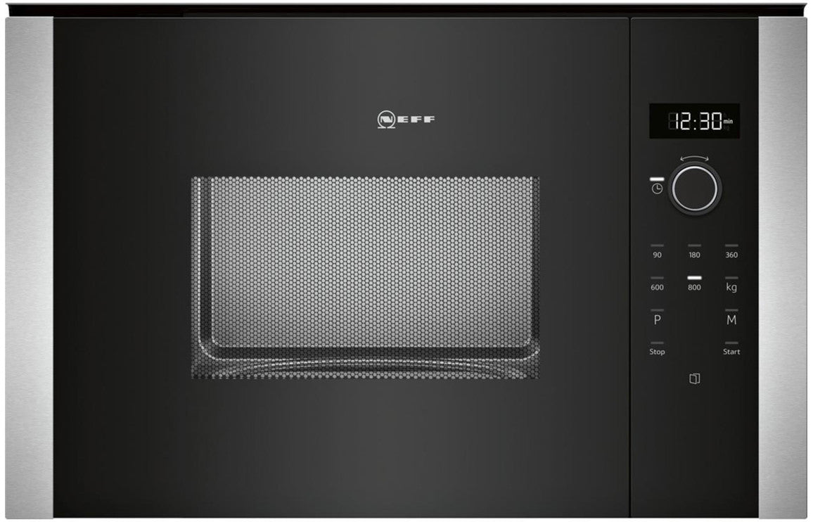 Neff N50 HLAWD23N0B B/I Microwave - Black w/Steel Trim