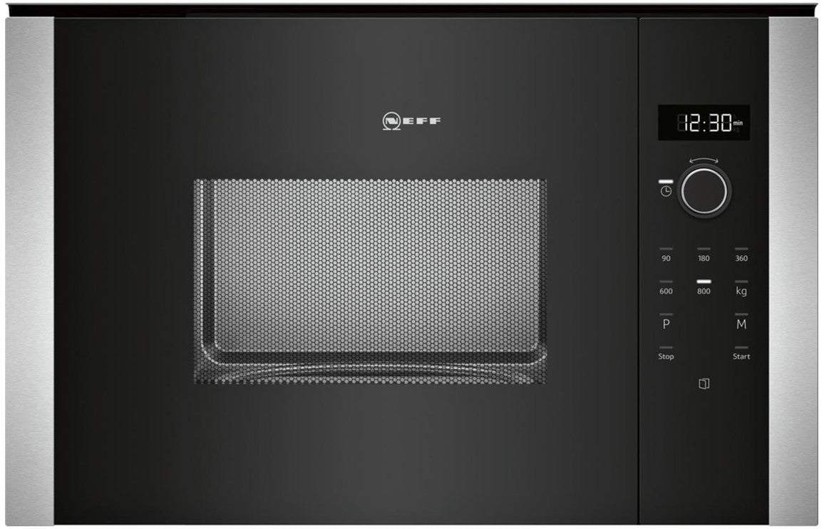 Neff N50 HLAWD23N0B B/I Microwave - Black w/Steel Trim
