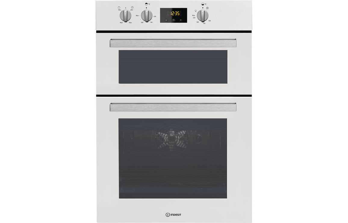 Indesit IDD 6340 WH Double Electric Oven - White