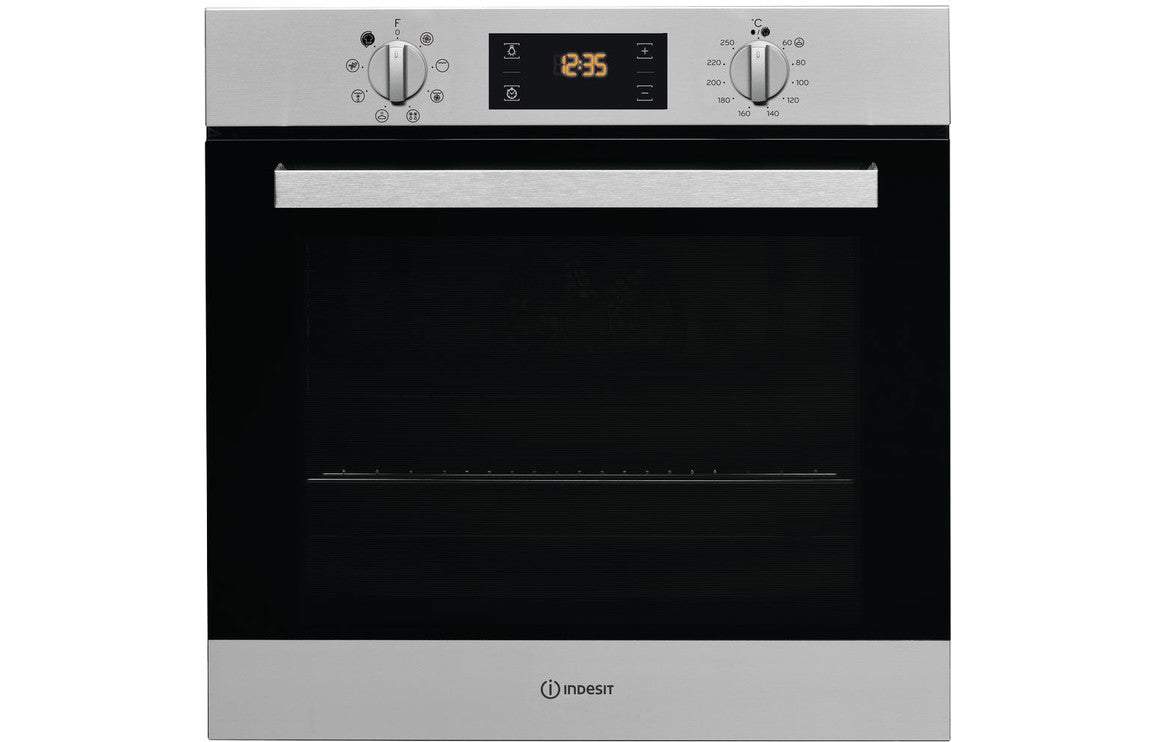 Indesit IFW 6340 IX UK Single Electric Oven - St/Steel