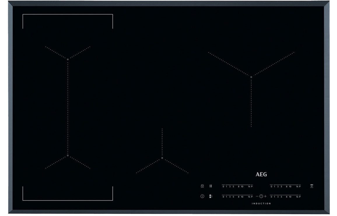 AEG IKE84441FB 80cm Induction Hob - Black