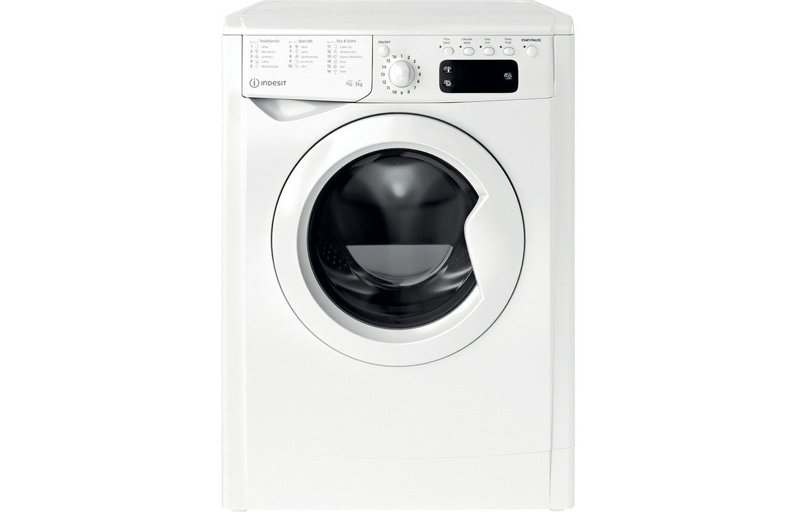 Indesit IWDD 75125 UK N F/S 1200rpm Washer Dryer - White