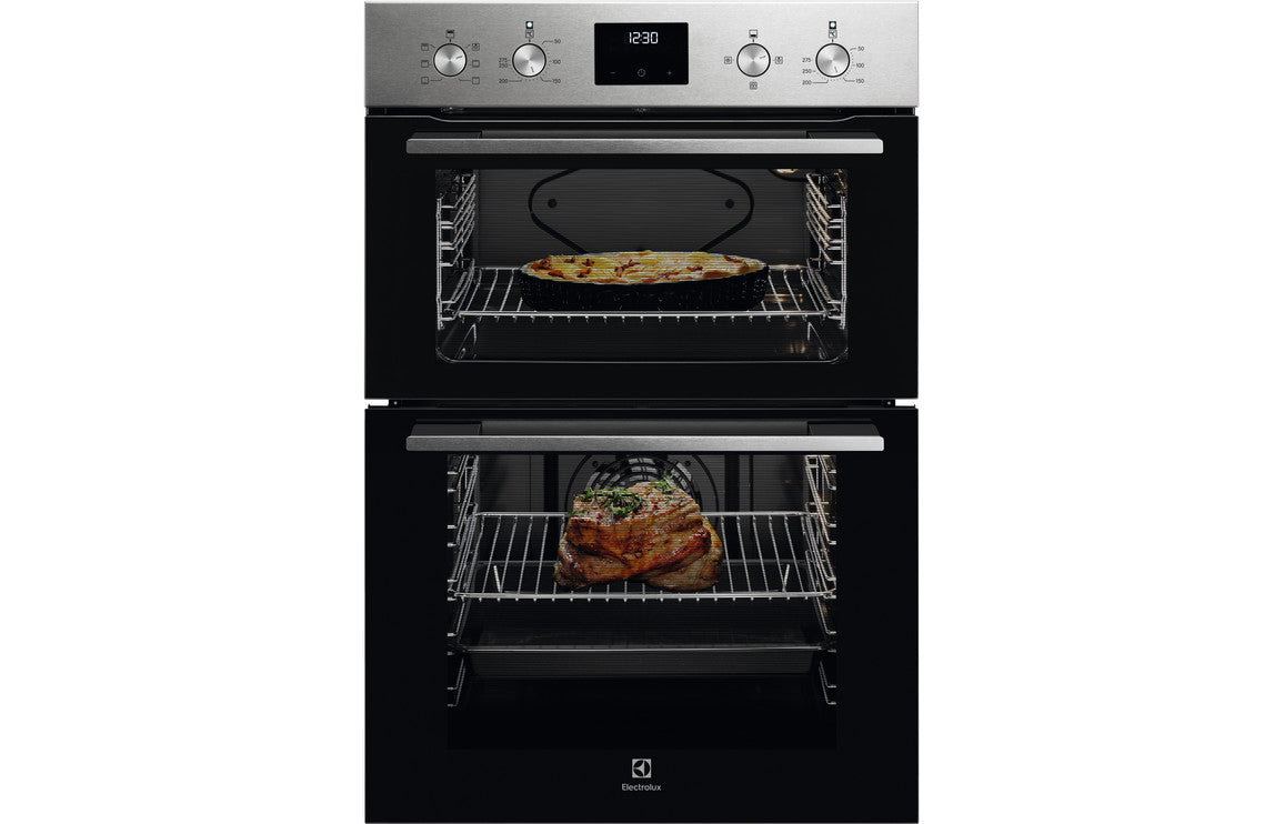 Electrolux KDFGE40TX Double Electric Oven - St/Steel