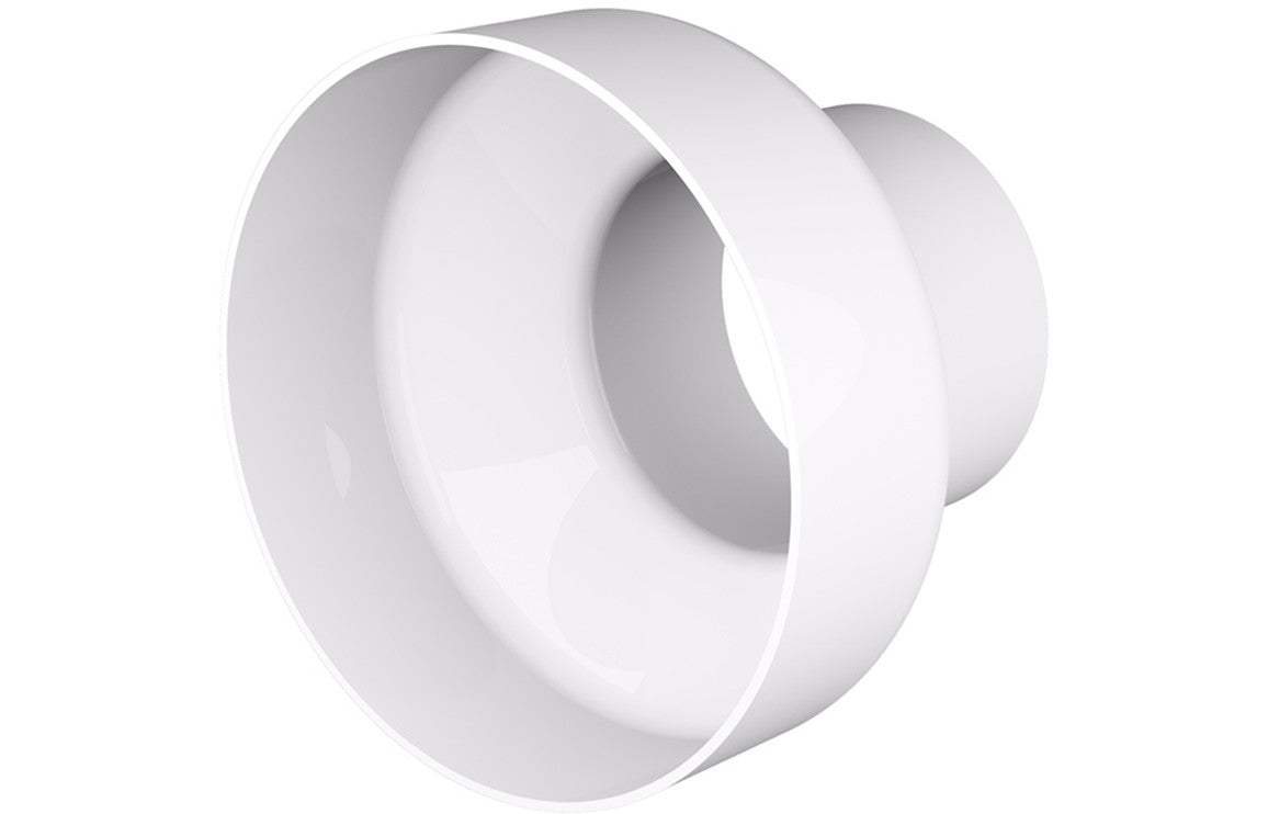 125mm Circular Reducer - White