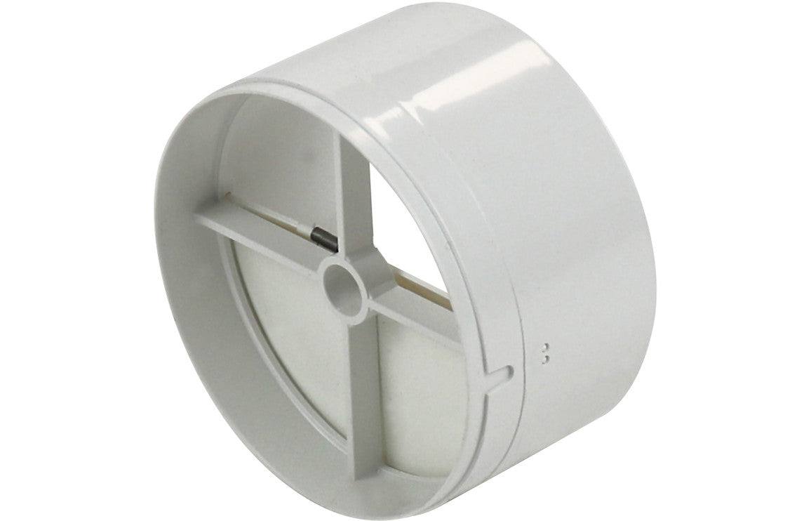 Manrose 150mm In-Line Backdraught Shutter - White