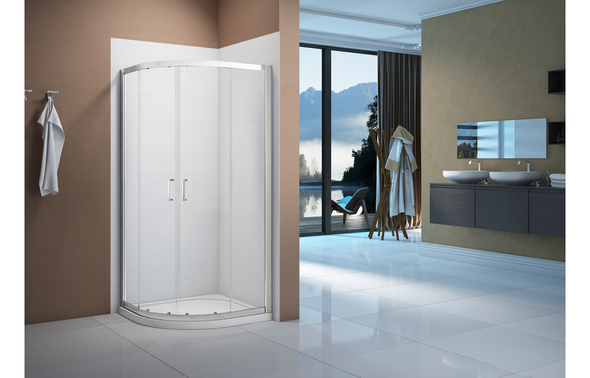 Merlyn Vivid Boost 800mm 2 Door Quadrant