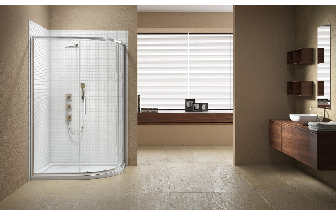 Merlyn Vivid Sublime 1200x800mm 1 Door Offset Quadrant