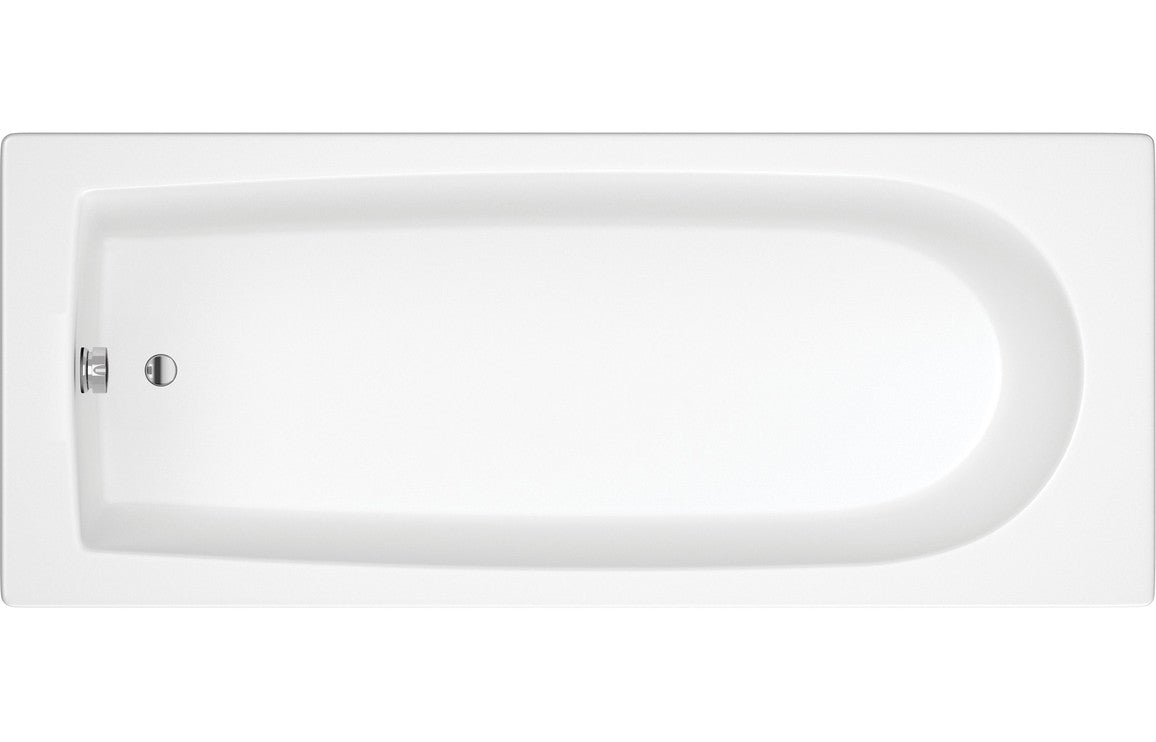 Miami Round Single Ended SUPERCAST 1700x700x550mm 0TH Bath w/Legs