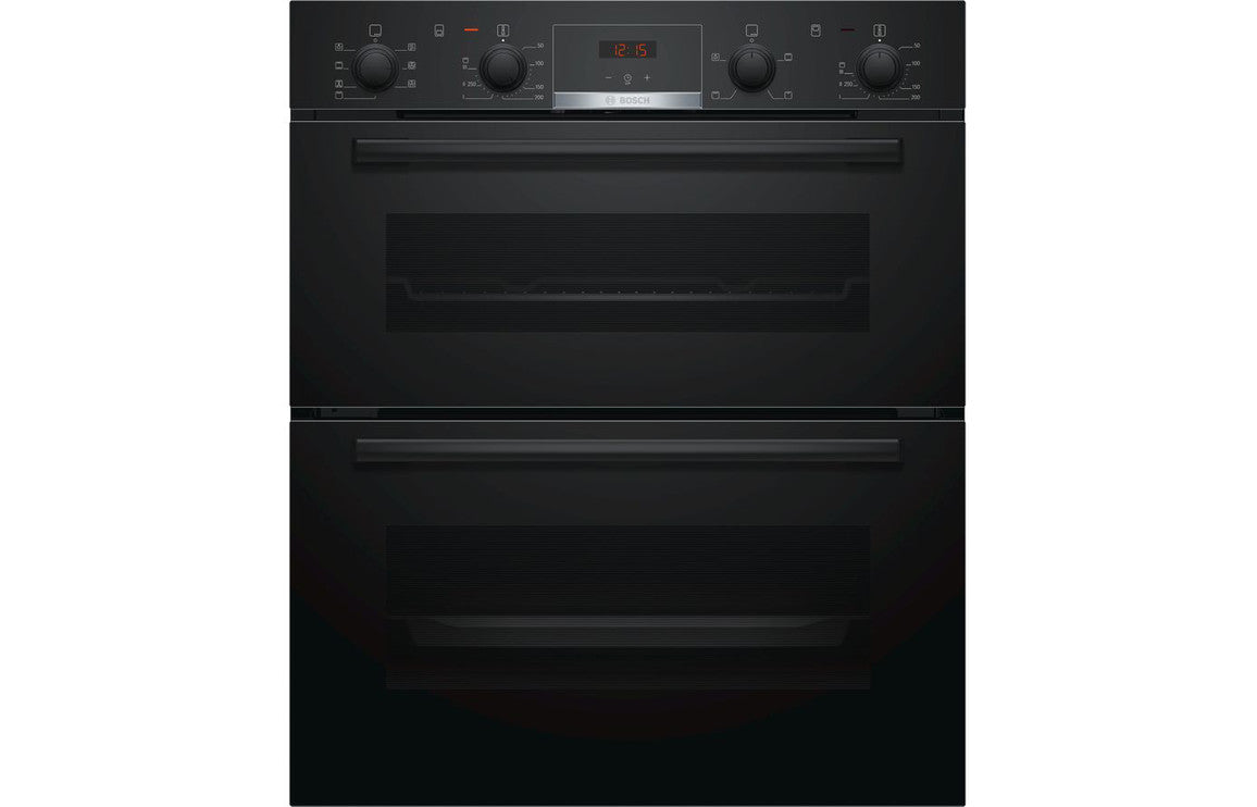 Bosch Series 4 NBS533BB0B B/U Double Electric Oven - Black