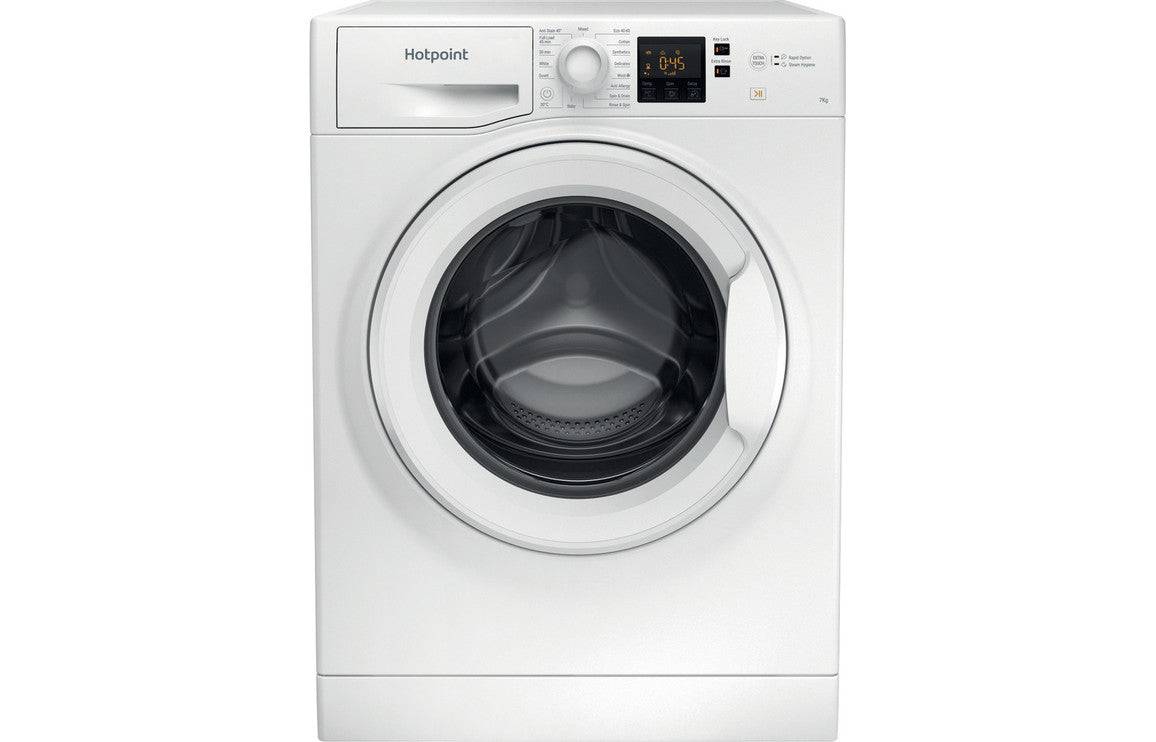 7kg 1400rpm Washing Machine - White