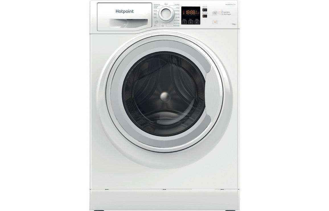 10kg 1400rpm Washing Machine - White