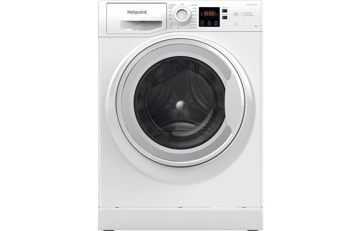 9kg 1600rpm Washing Machine - White