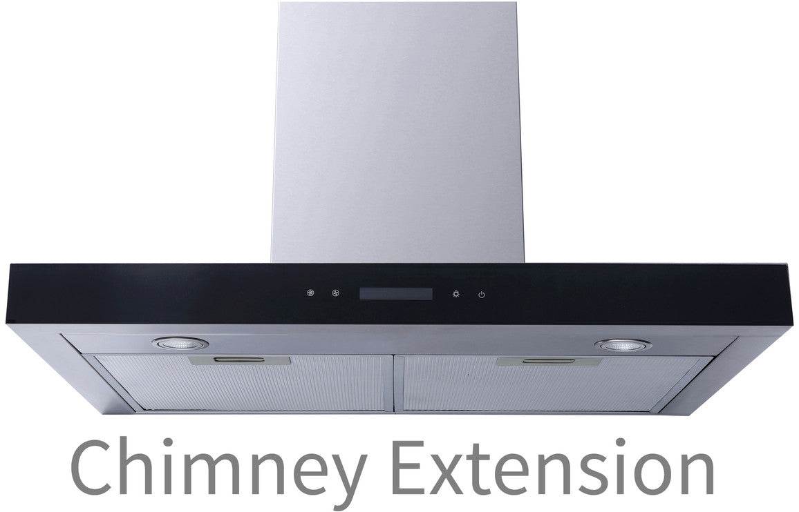 Prima PRCH802 81cm Chimney Hood Extension - St/Steel