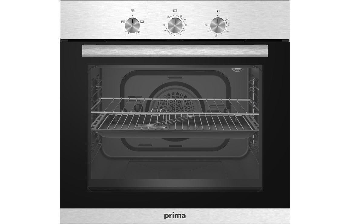 Prima PRSO101 Single Electric Fan Oven - St/Steel