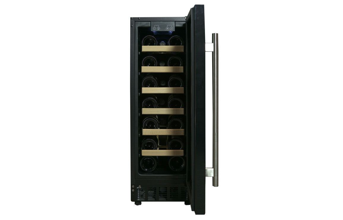 Prima PRWC404 B/I 30cm Wine Cooler - Black