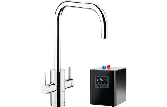 Abode Project 4 IN 1 Monobloc Tap & Proboil.4E Tank - Chrome, Brushed Brass, Brushed Nickel, Matt Black