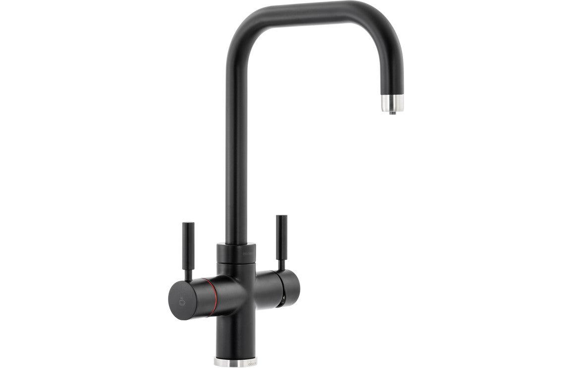 Abode Prostyle 3 IN 1 Quad Spout Monobloc Tap - Matt Black