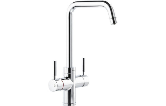 Abode Propure 4 IN 1 Quad Spout Monobloc Tap - Chrome, Brushed Brass, Brushed Nickel, Matt Black, Urban Copper