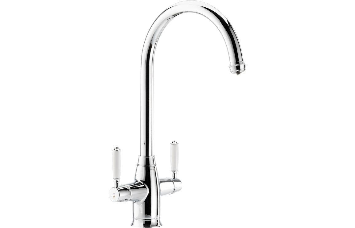 Abode ProTrad 3 IN 1 Monobloc Tap - Chrome, Brushed Nickel, Antique Brass
