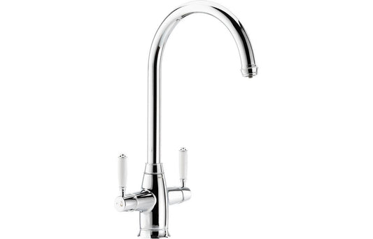 Abode ProTrad 4 IN 1 Monobloc Tap - Chrome, Antique Brass, Brushed Nickel