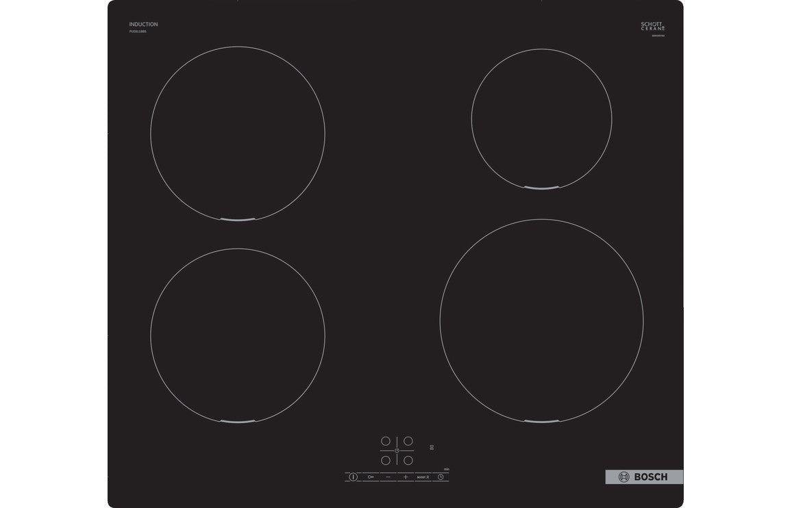 Bosch Series 4 PUE611BB5E 60cm Induction Hob - Black