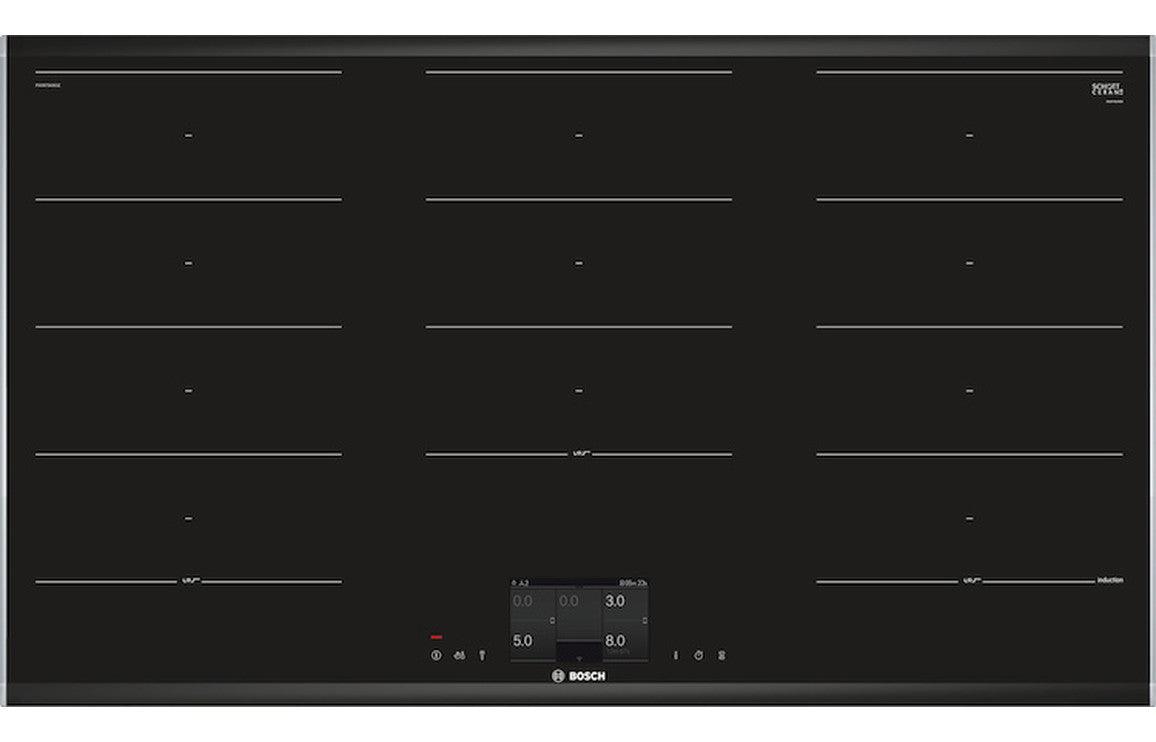 Bosch Series 8 PXX975KW1E 90cm Flex Induction Hob - Black Glass