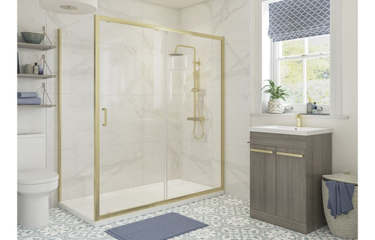 Classix 900mm Side Panel - Brushed Brass