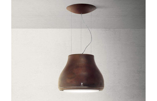 Elica Shining 50cm Suspended Hood - Rust, Peltrox