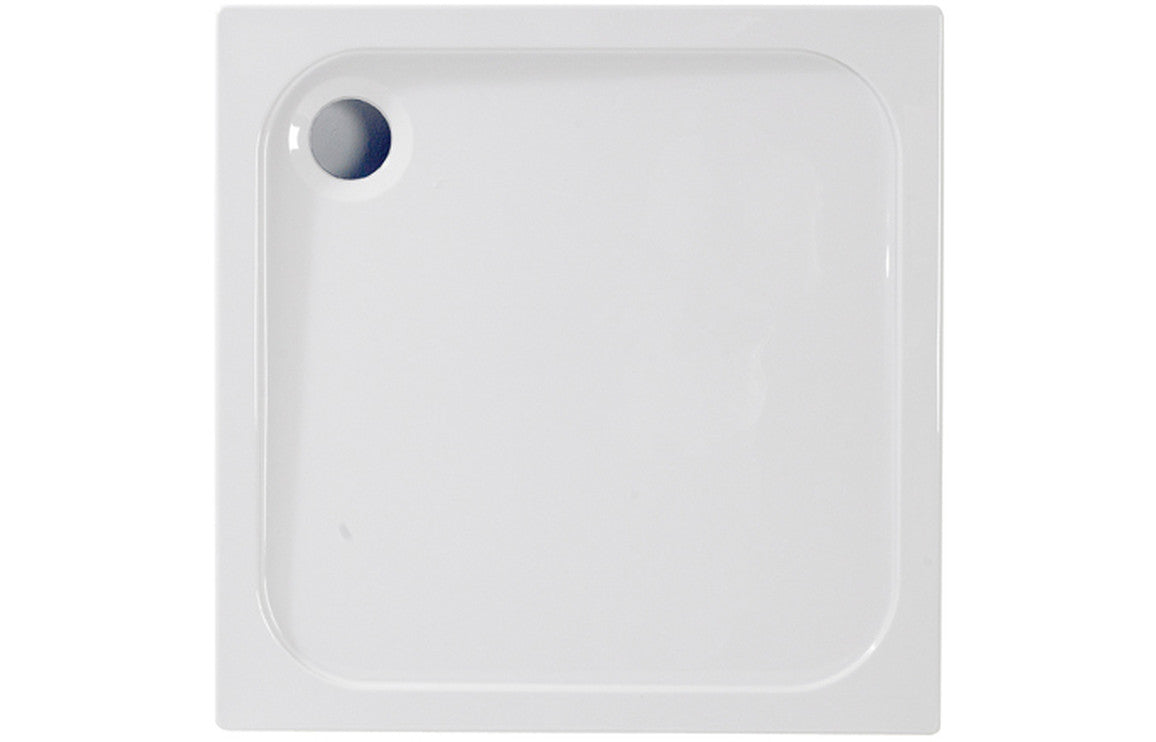 45mm Low Profile 760x760mm Square Tray & Waste
