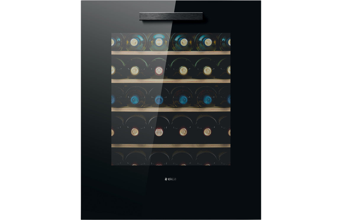 Elica Veritas BI36 B/I 60cm Wine Cabinet - Black Gloss