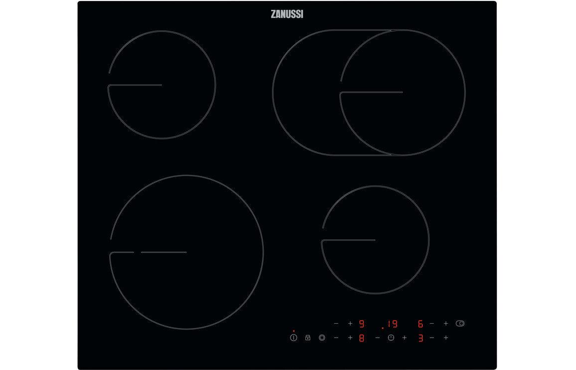 Zanussi ZHRN673K 60cm Ceramic Hob - Black