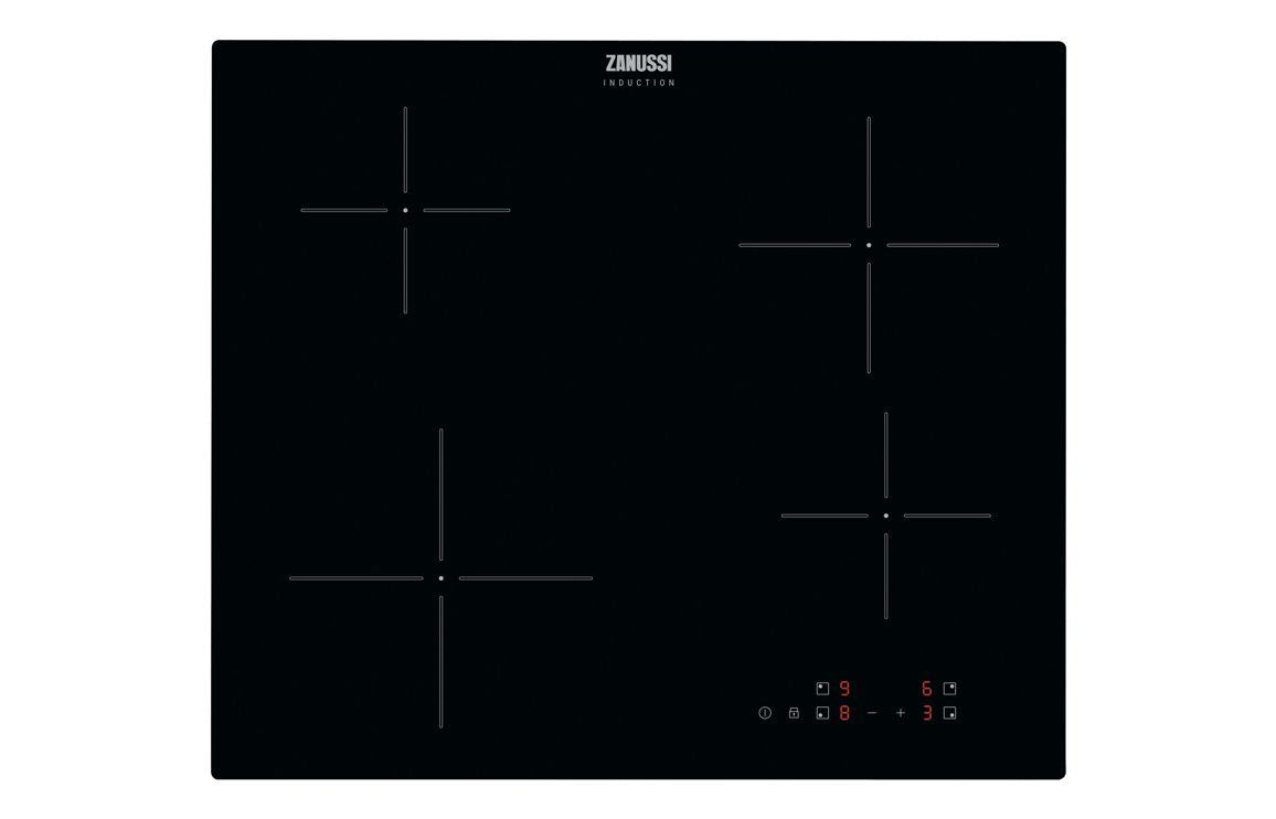 Zanussi ZIBN641K 60cm Induction Hob - Black