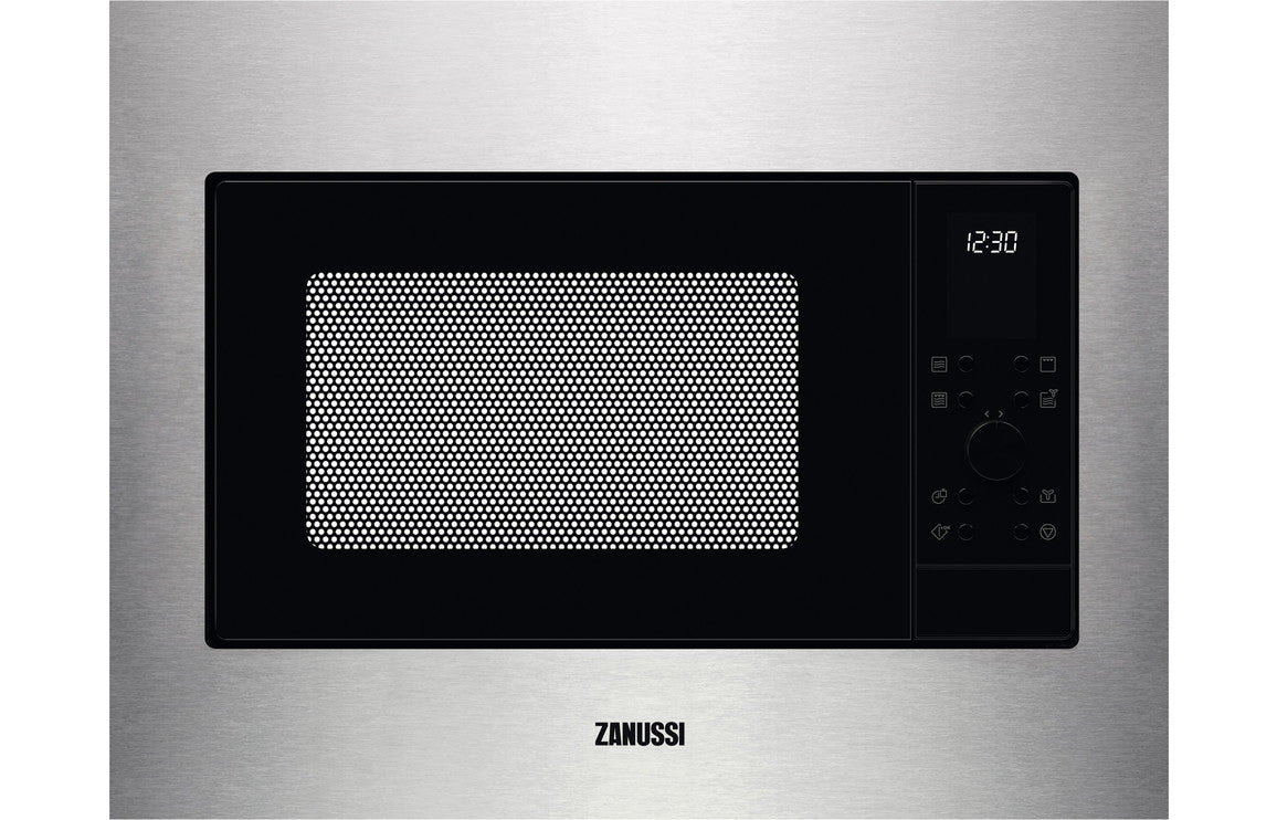 Zanussi ZMSN4CX B/I Microwave & Grill  - St/Steel