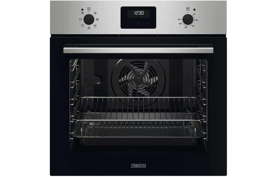 Zanussi ZOHNX3X1 Single Electric Oven - St/Steel